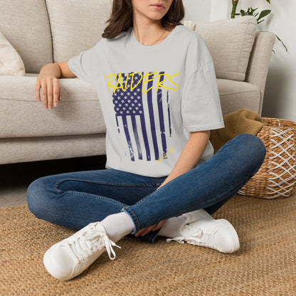 Patriotic Graphic T-Shirt - USA Flag Design
