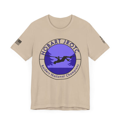 HOBART RAIDERS Jersey Short Sleeve Tee - Raiders JROTC Champion Shirt