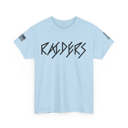 FLAG 13 Colors: Unisex Heavy Cotton Tee - Raiders Graphic Shirt for Fans