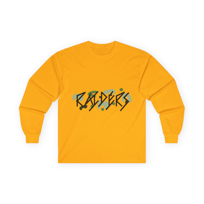 19 Colors: RAIDERS Graphic Unisex Long Sleeve Tee - Casual Streetwear