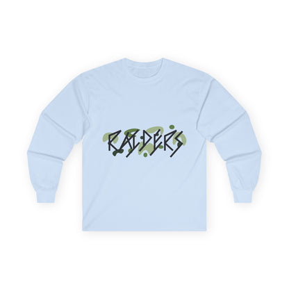 19 Colors: RAIDERS Graphic Unisex Long Sleeve Tee - Casual Streetwear