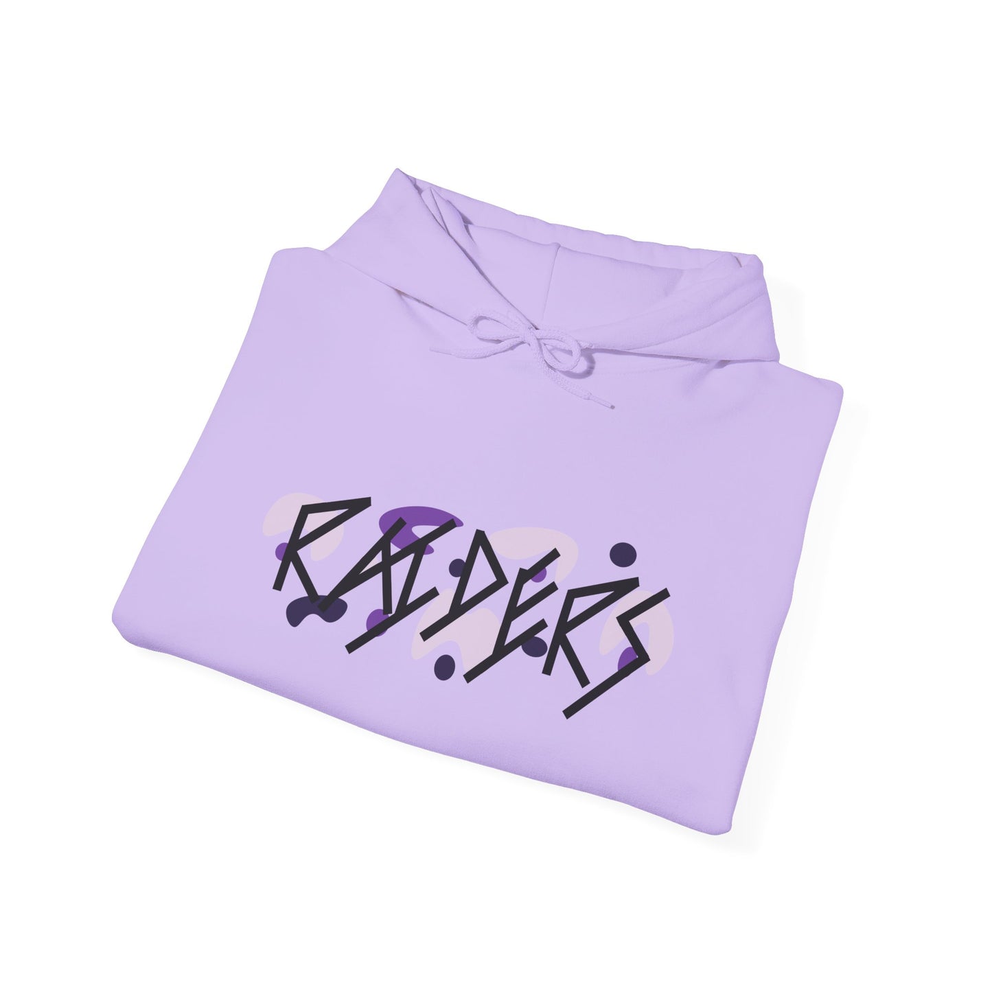 9 Colors: PURPLE Stylish Raiders Unisex Heavy Blend Hoodie - Streetwear Fashion for All Occasions