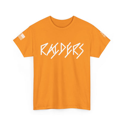 FLAG 13 Colors: Unisex Heavy Cotton Tee - Raiders Graphic Shirt for Fans