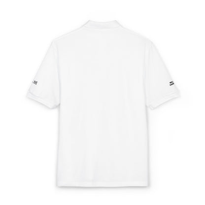 Embroidered 'Team Alpha' Logo Polo Shirt