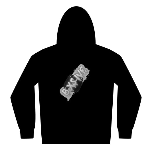 Youth Heavy Blend Zipped Hoodie with Graffiti Style Design