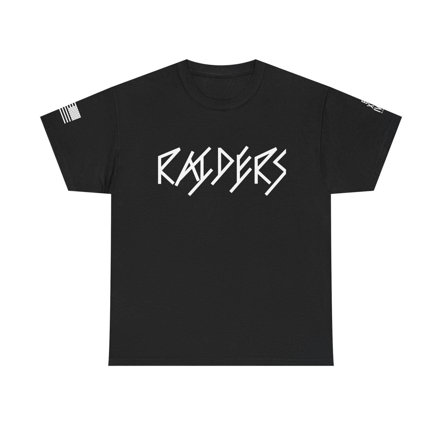 FLAG 13 Colors: Unisex Heavy Cotton Tee - Raiders Graphic Shirt for Fans