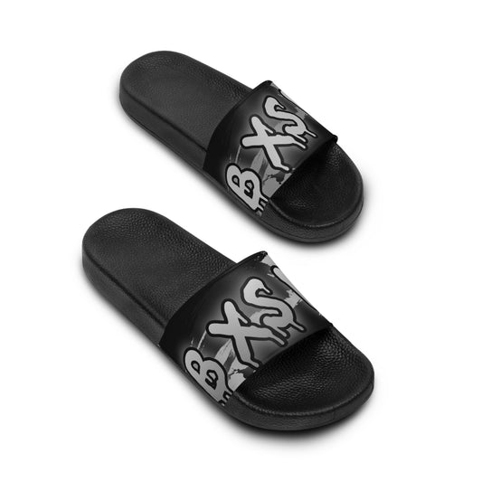 Men's Graphic Slide Sandals - Stylish Comfort for Casual Outings