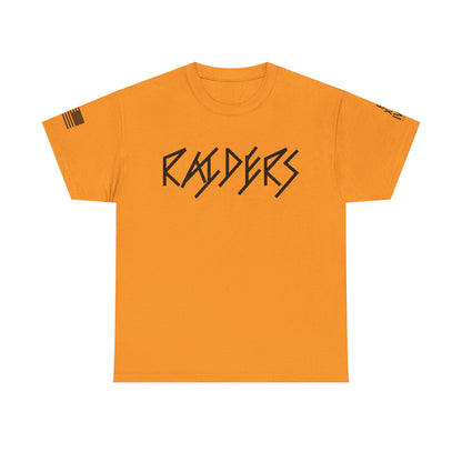 FLAG 13 Colors: Unisex Heavy Cotton Tee - Raiders Graphic Shirt for Fans