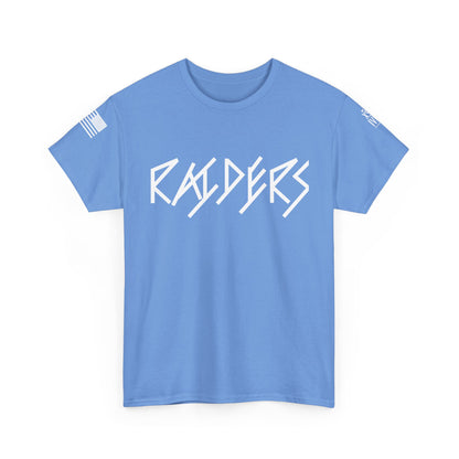 FLAG 13 Colors: Unisex Heavy Cotton Tee - Raiders Graphic Shirt for Fans