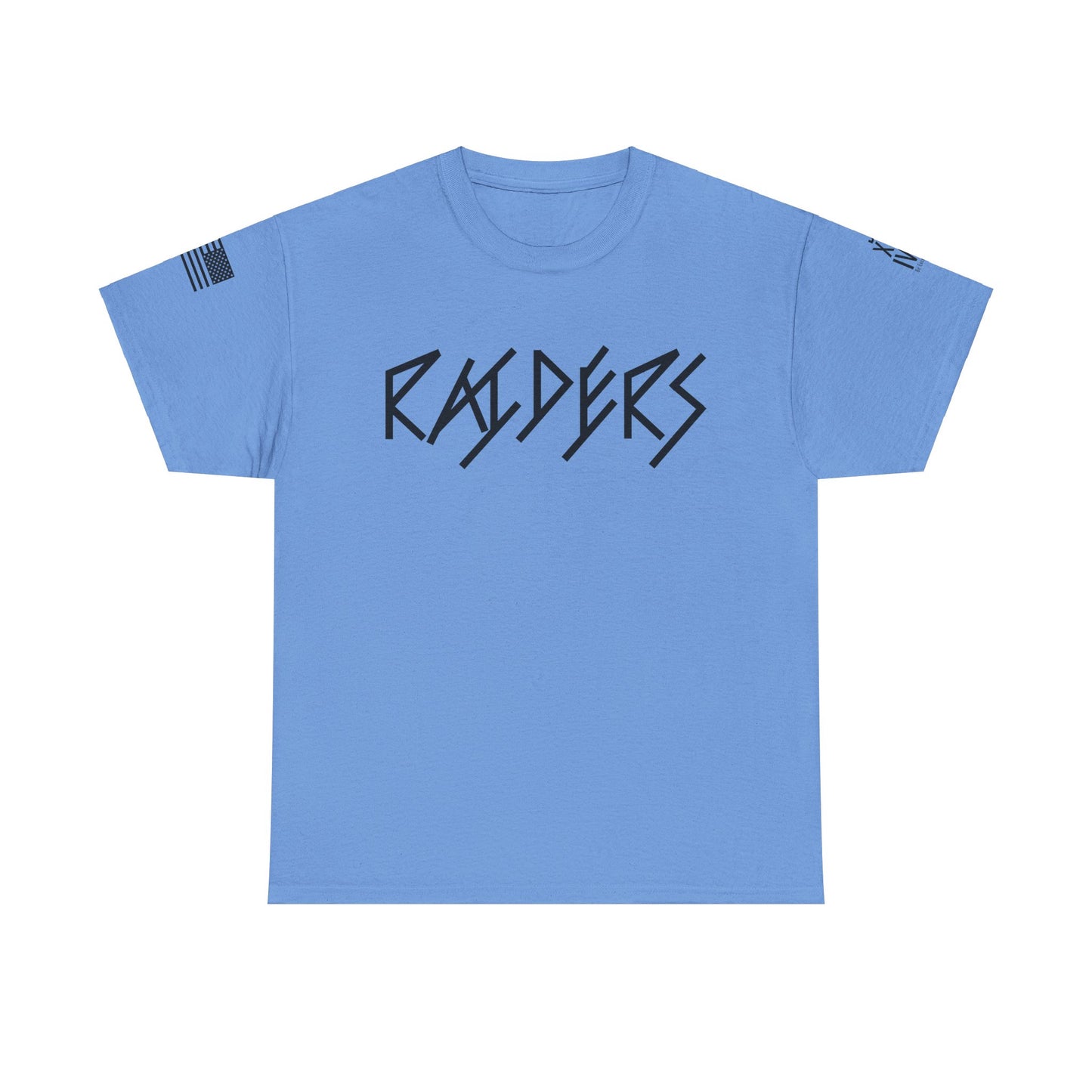 FLAG 13 Colors: Unisex Heavy Cotton Tee - Raiders Graphic Shirt for Fans