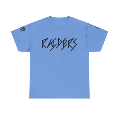 FLAG 13 Colors: Unisex Heavy Cotton Tee - Raiders Graphic Shirt for Fans