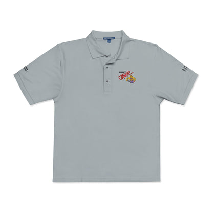 Embroidered 'Team Alpha' Logo Polo Shirt