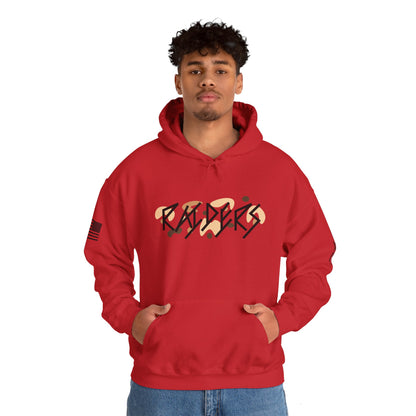 9 Colors: DESERT Unisex Raiders Heavy Blend Hoodie - Stylish and Comfortable Sweatshirt for Fans