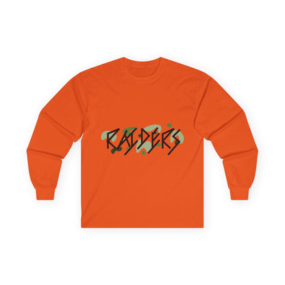 19 Colors: RAIDERS Graphic Unisex Long Sleeve Tee - Casual Streetwear