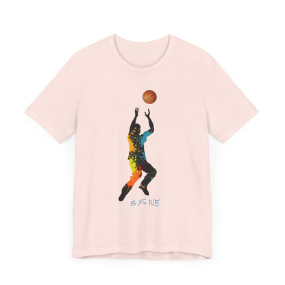 Colorful Ballers Player Unisex Tee - Perfect for Sports Lovers