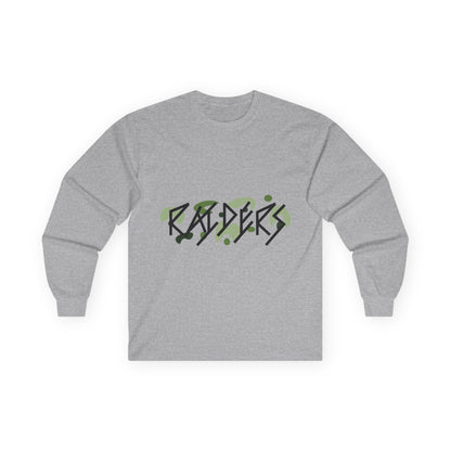 19 Colors: RAIDERS Graphic Unisex Long Sleeve Tee - Casual Streetwear