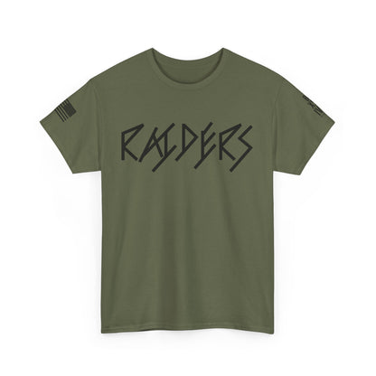 FLAG 13 Colors: Unisex Heavy Cotton Tee - Raiders Graphic Shirt for Fans