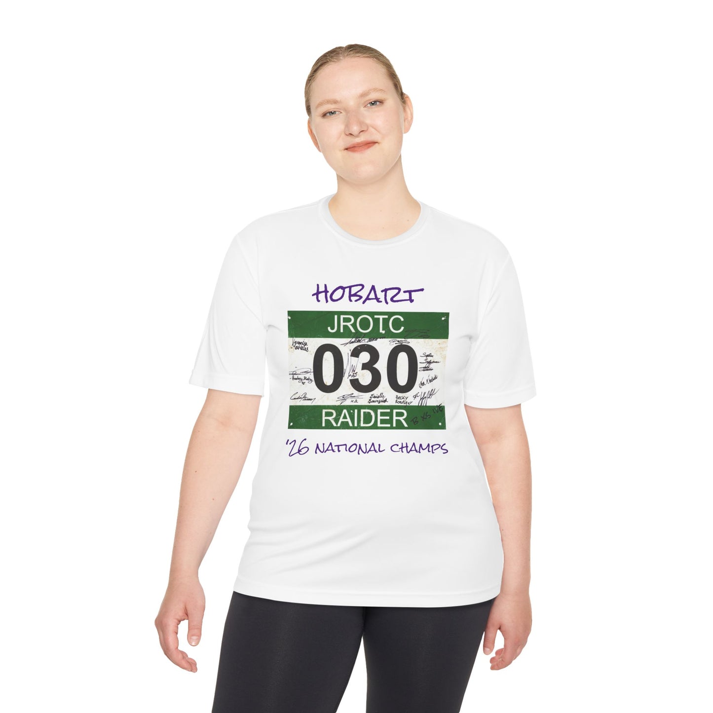 JROTC Raider 030 Race Plate Performance Tee