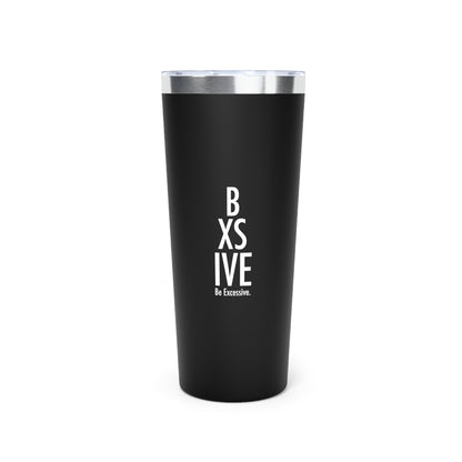 Stylish Copper Insulated Tumbler - Be Excessive, 22oz