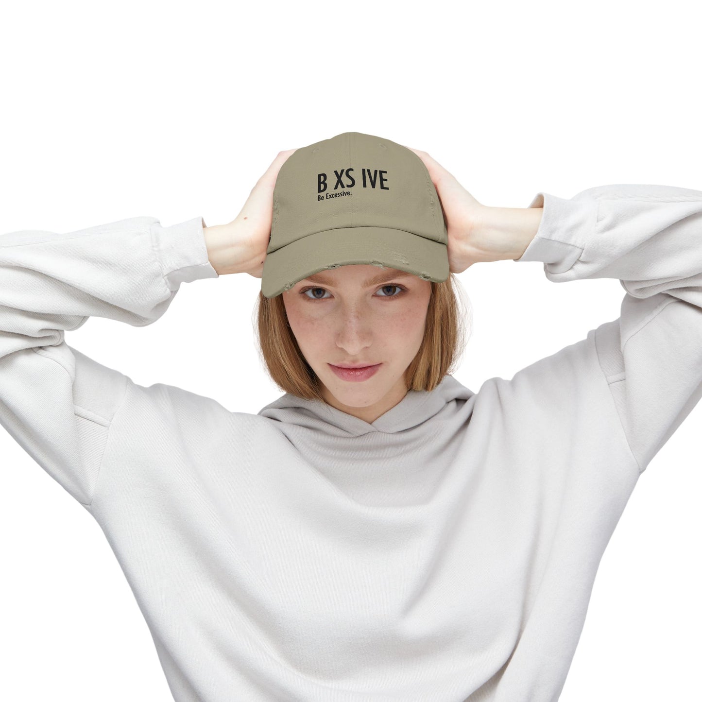 Be Excessive Distressed Cap - Unisex Fashion Hat