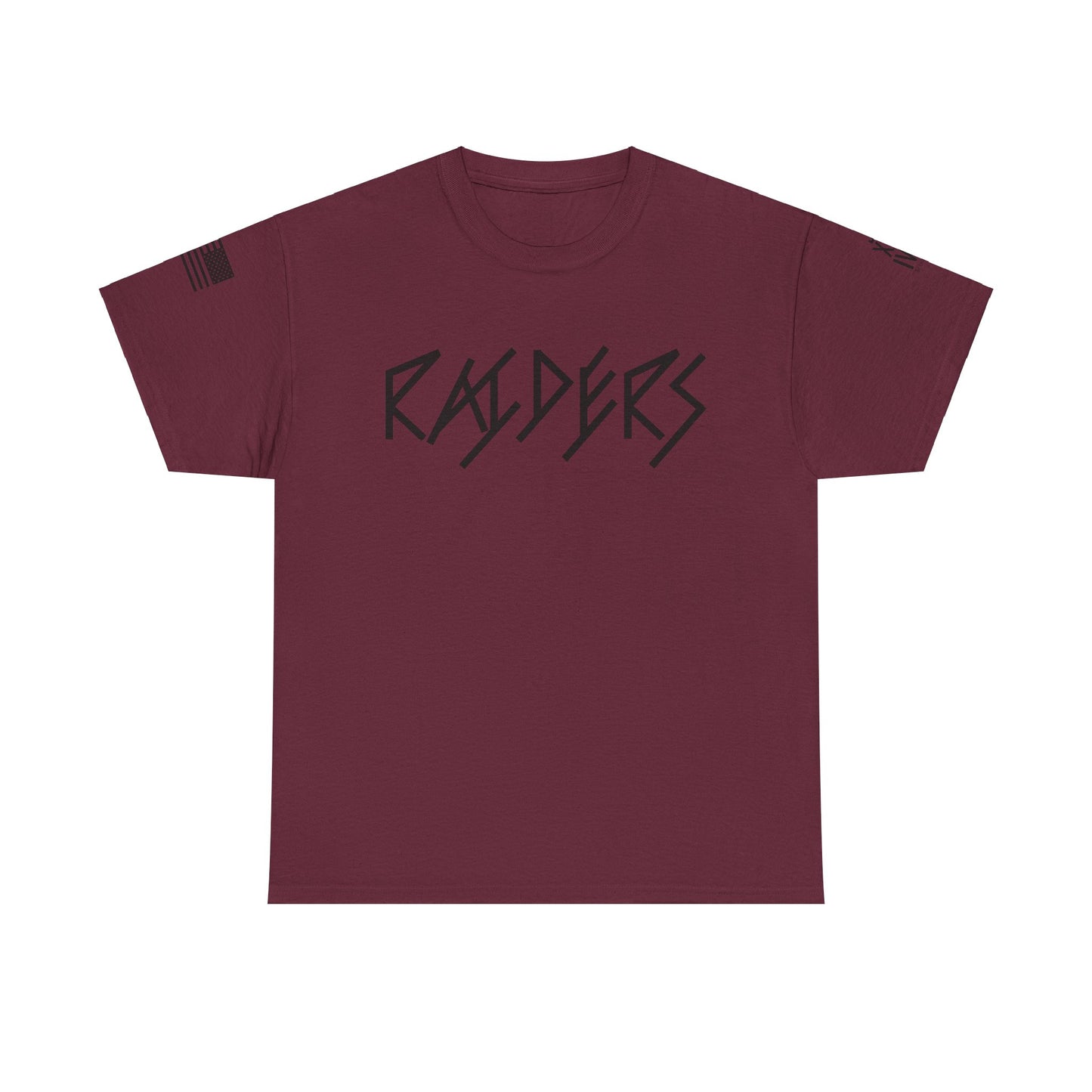 FLAG 13 Colors: Unisex Heavy Cotton Tee - Raiders Graphic Shirt for Fans