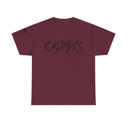 FLAG 13 Colors: Unisex Heavy Cotton Tee - Raiders Graphic Shirt for Fans