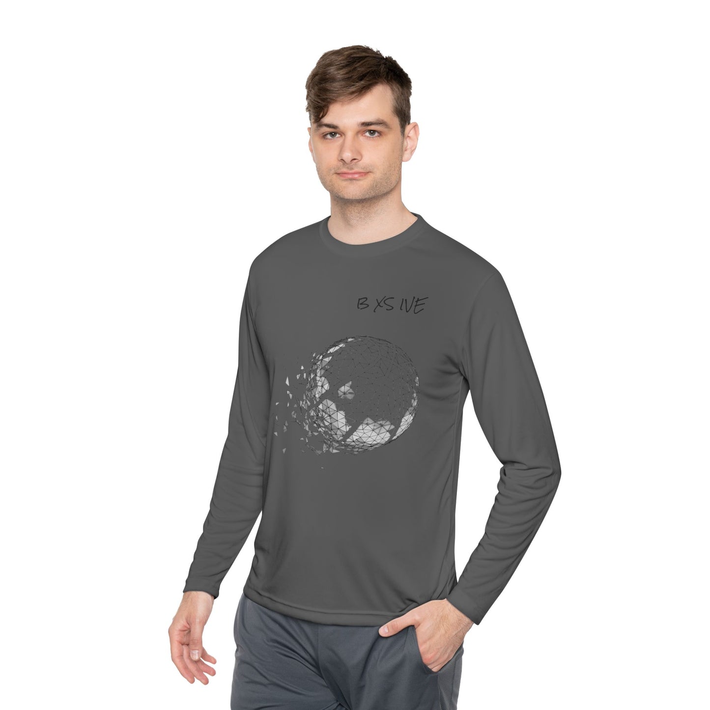 Unisex Lightweight Long Sleeve Tee - Breakthrough Basketball Design