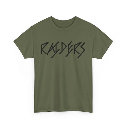 BASIC 13 Colors: Unisex Heavy Cotton Tee - Raiders Graphic Shirt for Fans