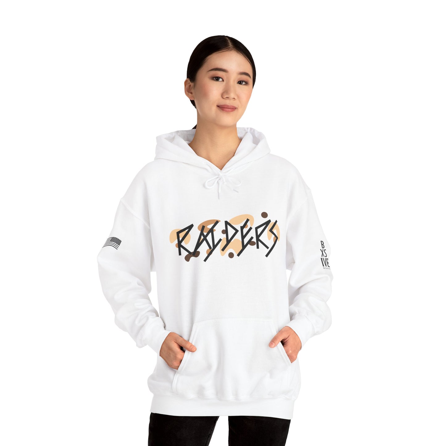 9 Colors: DESERT Unisex Raiders Heavy Blend Hoodie - Stylish and Comfortable Sweatshirt for Fans