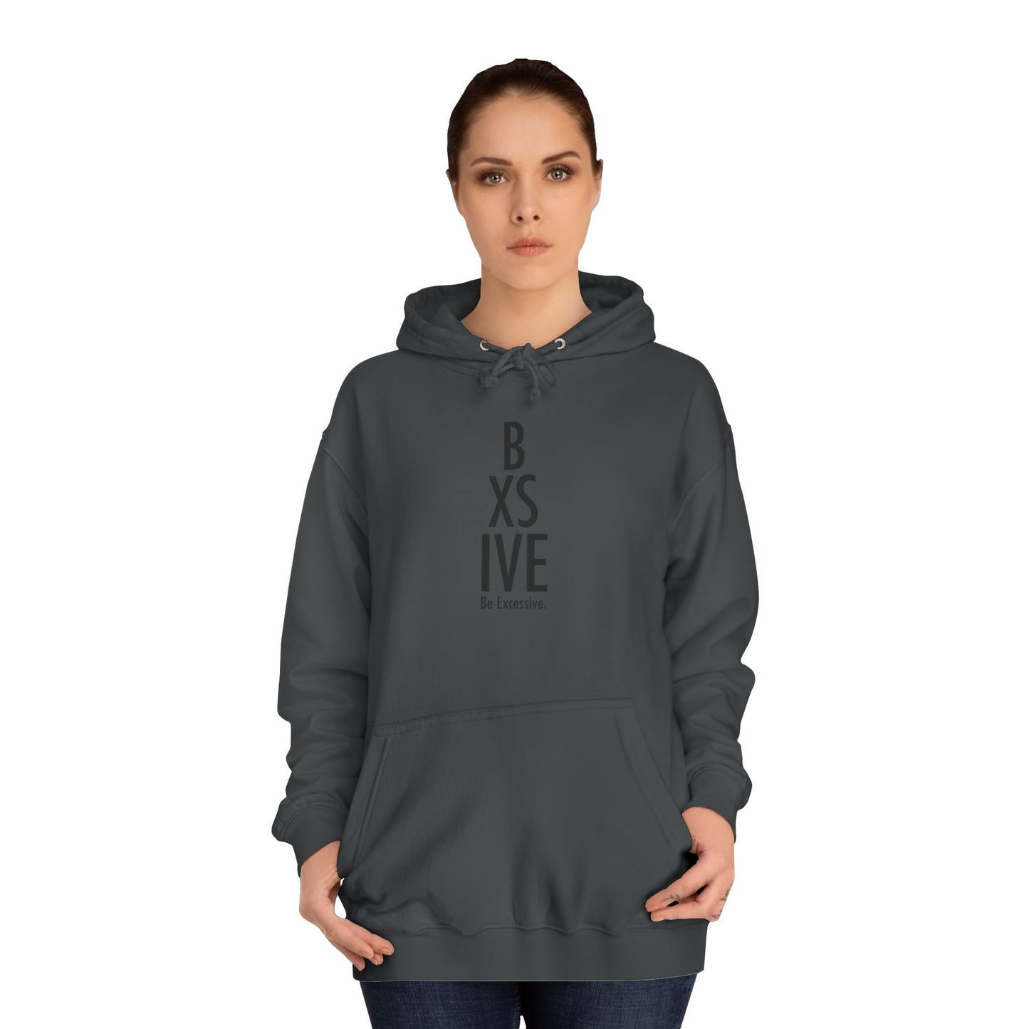 7 Colors: Unisex College Hoodie - Be Exclusive Motivational Sweatshirt