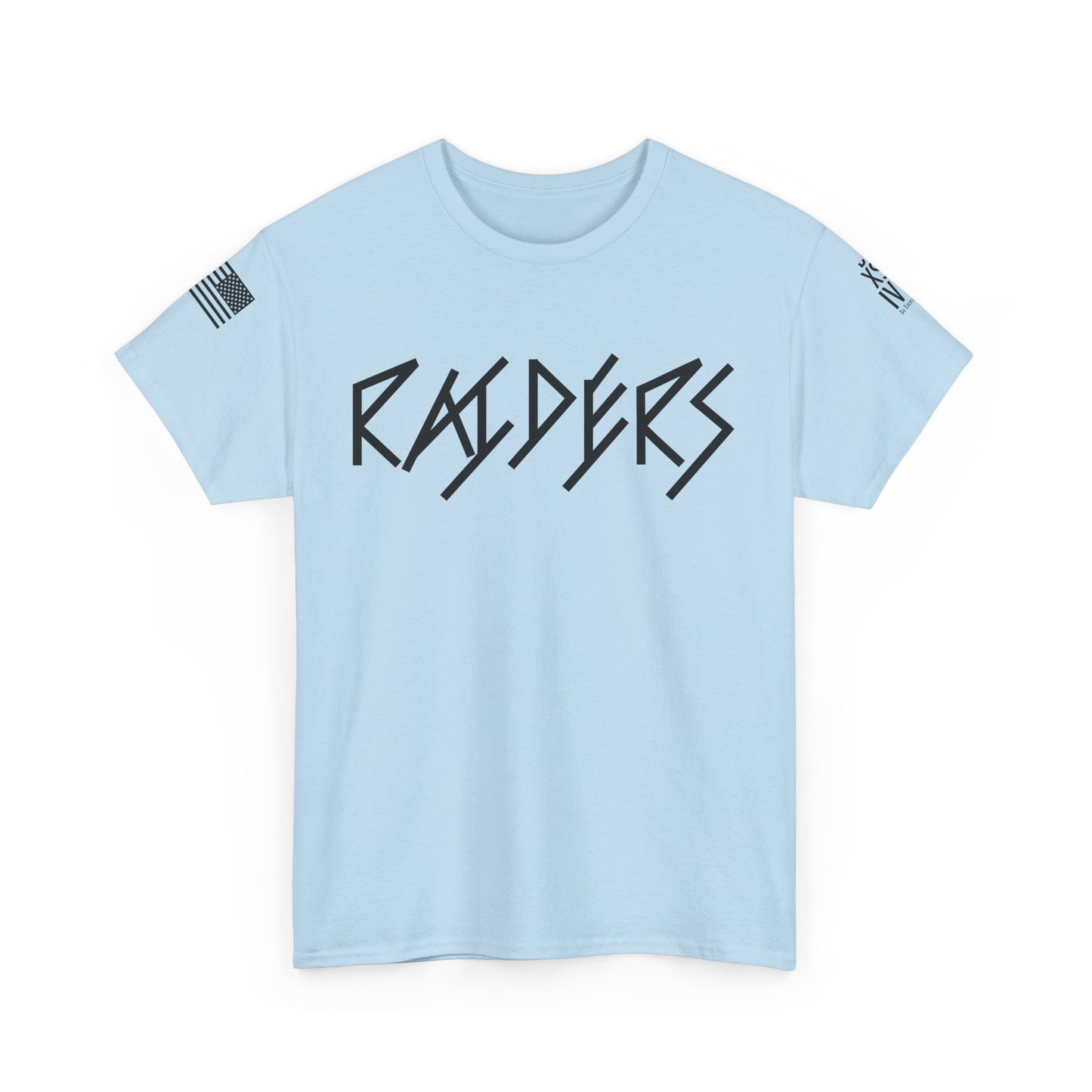 FLAG 13 Colors: Unisex Heavy Cotton Tee - Raiders Graphic Shirt for Fans