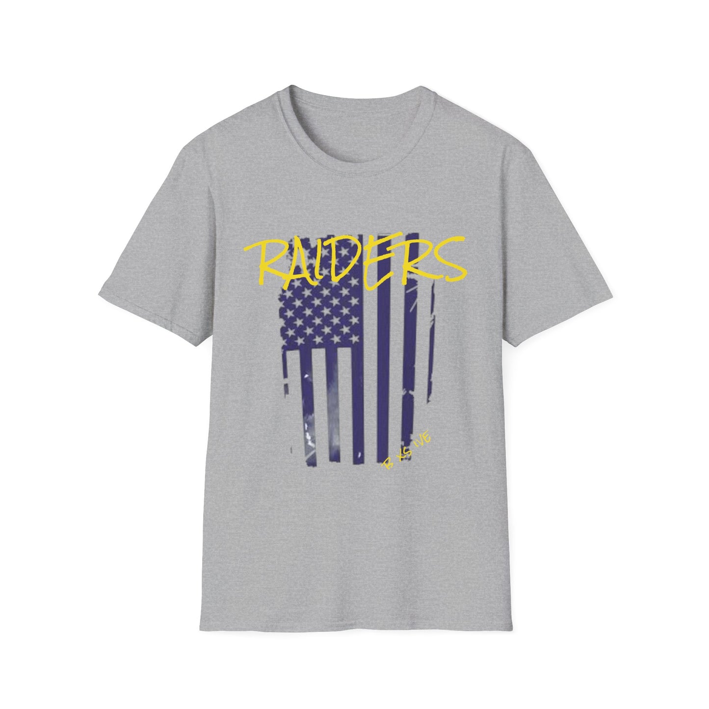 Patriotic Graphic T-Shirt - USA Flag Design