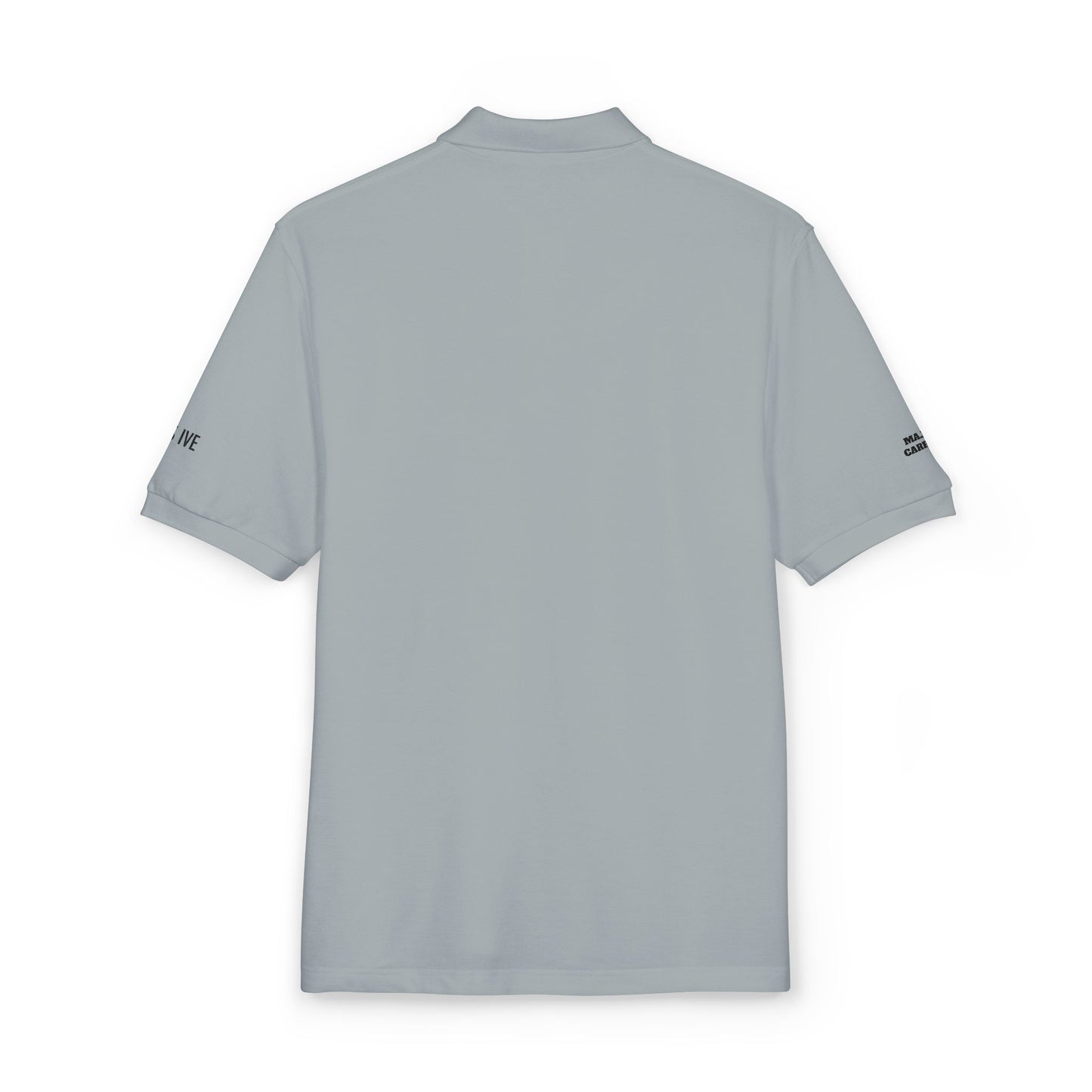 Embroidered 'Team Alpha' Logo Polo Shirt