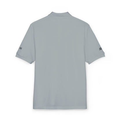 Embroidered 'Team Alpha' Logo Polo Shirt