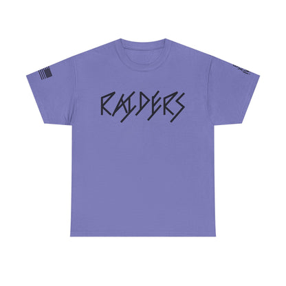 FLAG 13 Colors: Unisex Heavy Cotton Tee - Raiders Graphic Shirt for Fans