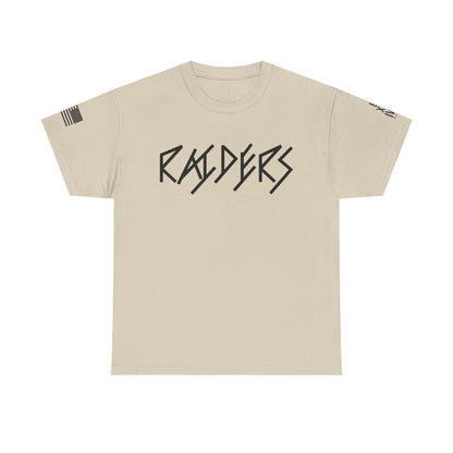 FLAG 13 Colors: Unisex Heavy Cotton Tee - Raiders Graphic Shirt for Fans