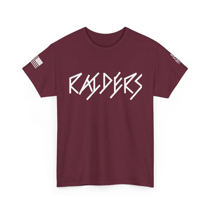 FLAG 13 Colors: Unisex Heavy Cotton Tee - Raiders Graphic Shirt for Fans
