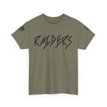 FLAG 13 Colors: Unisex Heavy Cotton Tee - Raiders Graphic Shirt for Fans