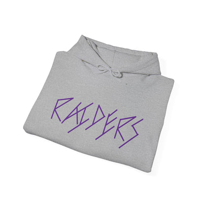 Raiders Custom Unisex Heavy Blend Hoodie | Personalized Gift for Sports Fans, Cozy Casual Wear, Team Spirit Gear, Unique Gift for Him/Her