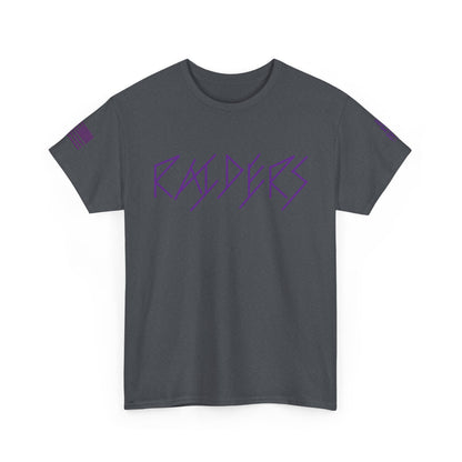 Copy of FLAG 13 Colors: Unisex Heavy Cotton Tee - Raiders Graphic Shirt for Fans