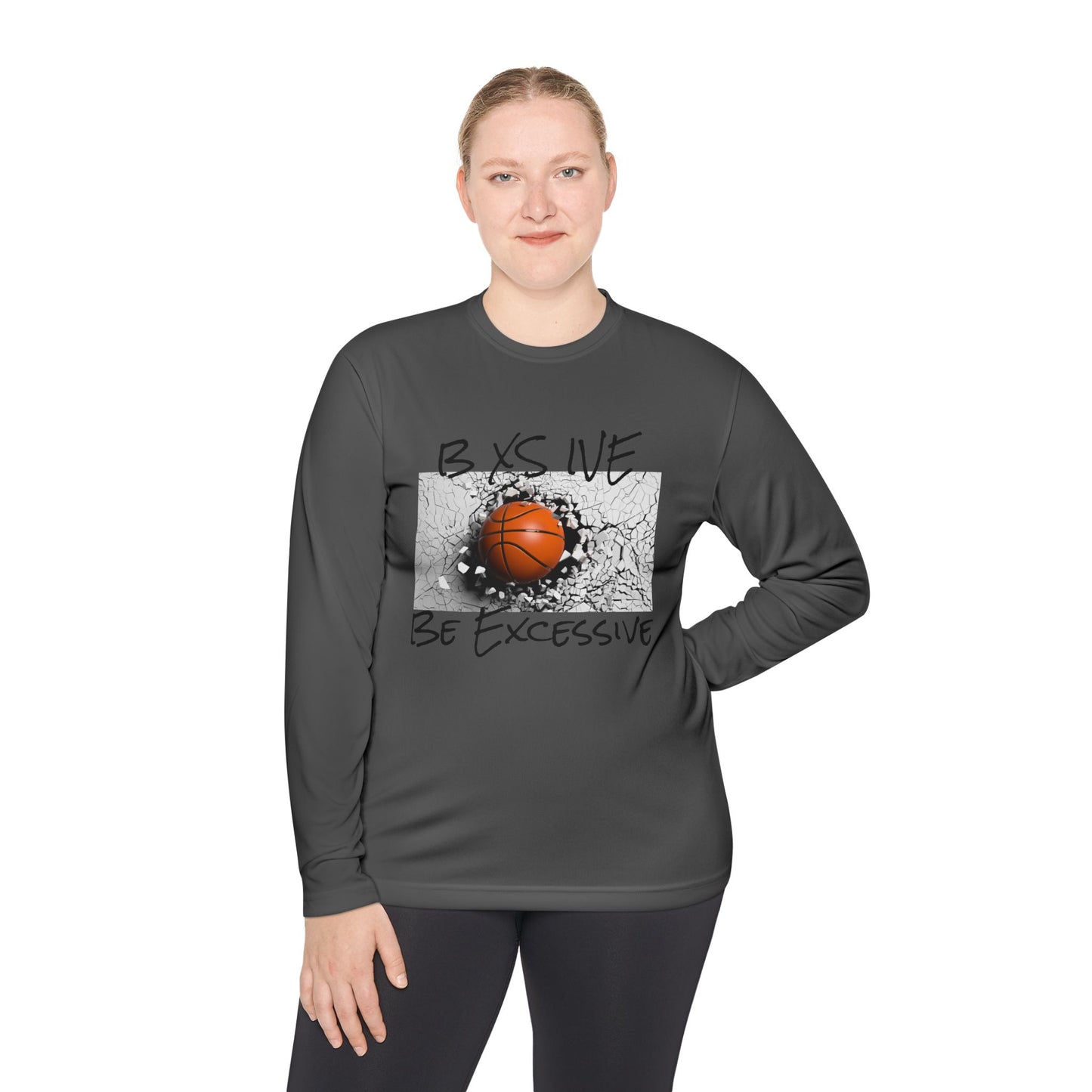 Unisex Lightweight Long Sleeve Tee - Breakthrough Basketball Design