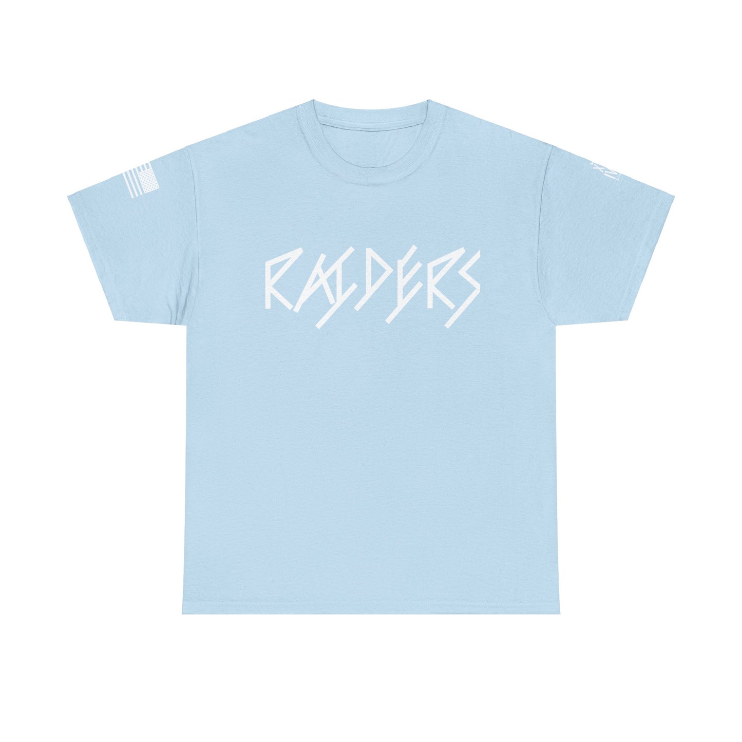 FLAG 13 Colors: Unisex Heavy Cotton Tee - Raiders Graphic Shirt for Fans