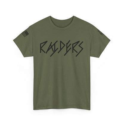 FLAG 13 Colors: Unisex Heavy Cotton Tee - Raiders Graphic Shirt for Fans