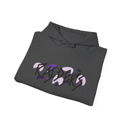 9 Colors: PURPLE Stylish Raiders Unisex Heavy Blend Hoodie - Streetwear Fashion for All Occasions