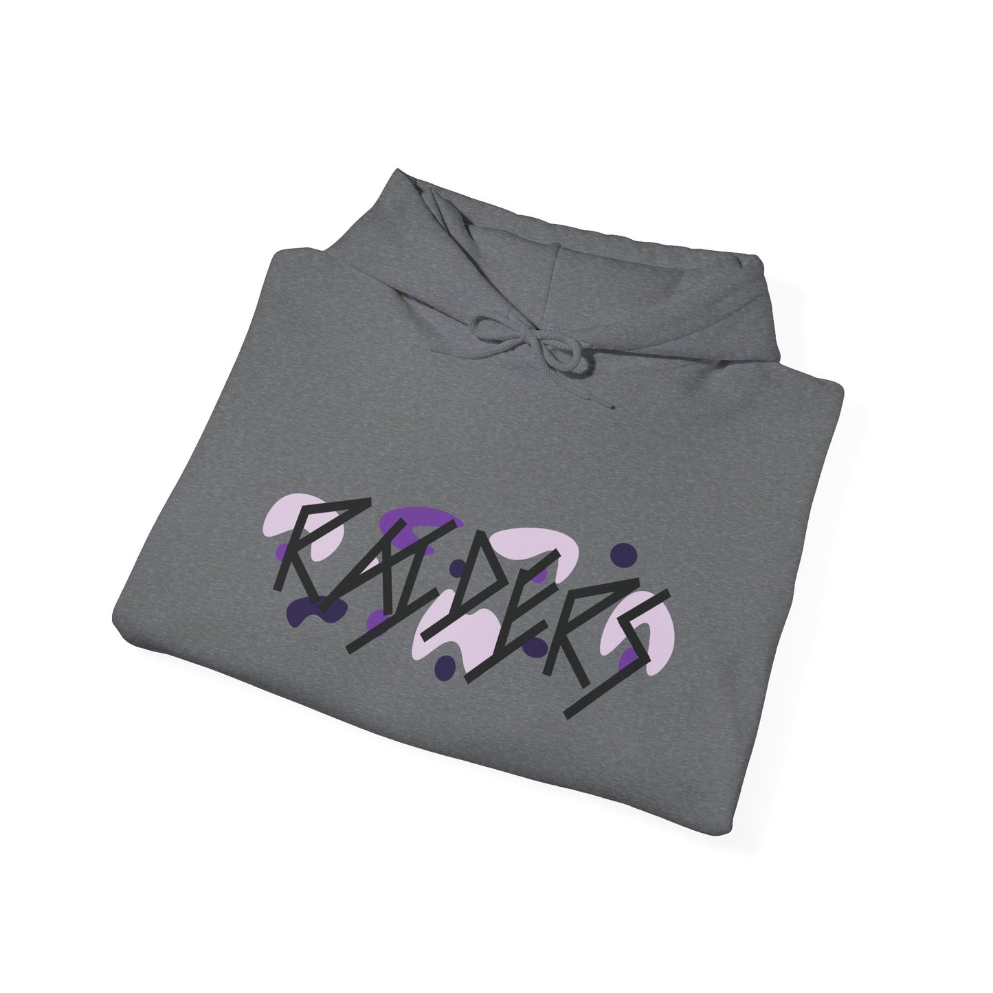 9 Colors: PURPLE Stylish Raiders Unisex Heavy Blend Hoodie - Streetwear Fashion for All Occasions