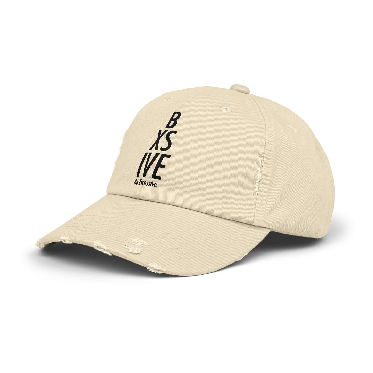 4 Colors: Unisex Distressed Cap - Be Excessive - Casual Stylish Headwear