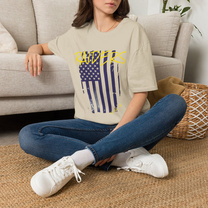 Patriotic Graphic T-Shirt - USA Flag Design