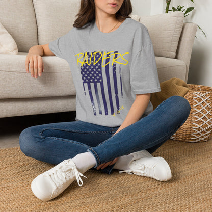 Patriotic Graphic T-Shirt - USA Flag Design