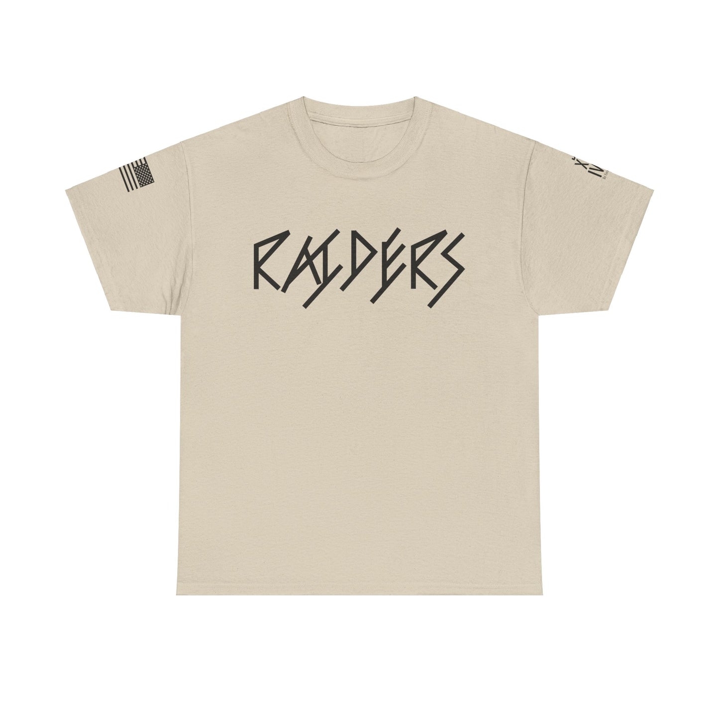 FLAG 13 Colors: Unisex Heavy Cotton Tee - Raiders Graphic Shirt for Fans