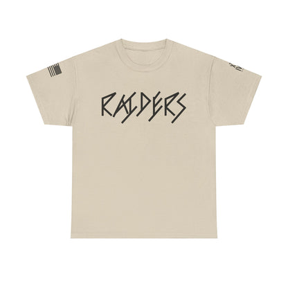 FLAG 13 Colors: Unisex Heavy Cotton Tee - Raiders Graphic Shirt for Fans